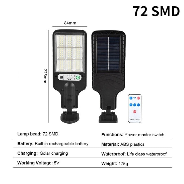 Solar Waterproof Street Light/Outdoor Wall Lamp Security Lighting