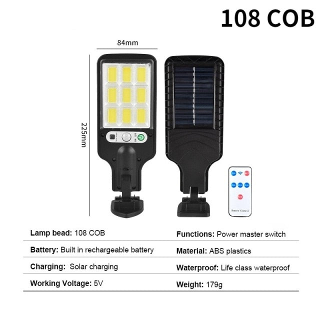 Solar Waterproof Street Light/Outdoor Wall Lamp Security Lighting