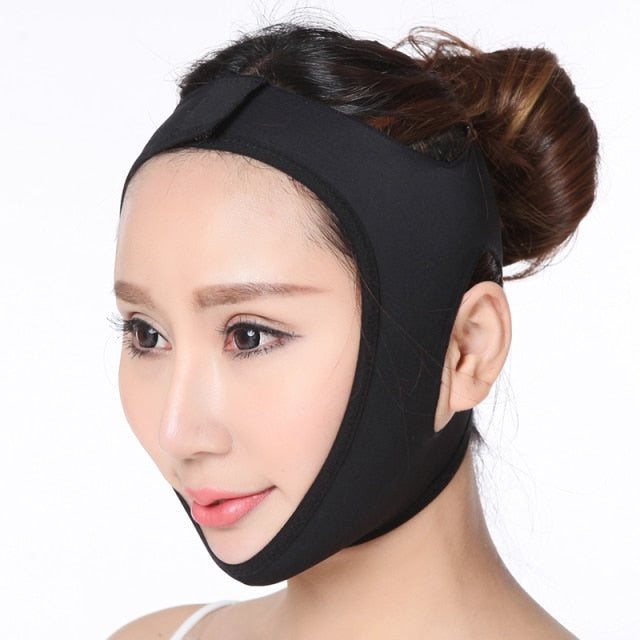 Face V Shaper Facial Slimming Bandage Relaxation Lift Up Belt Shape Lift Reduce Double Chin Face Thining Band Massage Slimmer