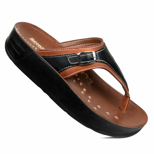 Aerosoft Joana Comfortable Arch Support Platform Sandal for Women